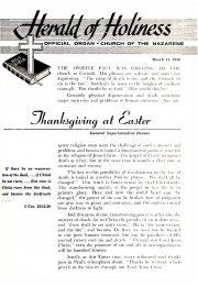 Title Page of Herald of Holiness - March 14, 1956