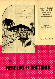 Portada: Número especial dedicado a la Asamblea General, St. Louis Misoury