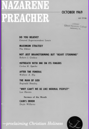 Cover of "The Nazarene Preacher"