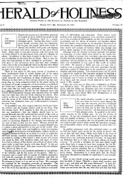 Title Page of Herald of Holiness - December 23, 1914
