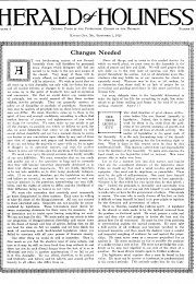 Title Page of Herald of Holiness - September 1, 1915