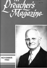 Cover of Preacher's Magazine Photo of Andrew W. Blackwood