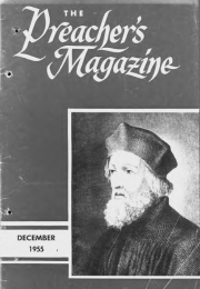 Title Page of Preacher's Magazine Portrait of John Hess