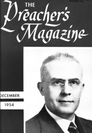 Title Page of Preacher's Magazine - Photo of H. V. Miller