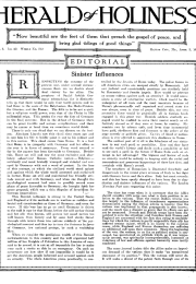 Title Page of Herald of Holiness - April 3, 1918