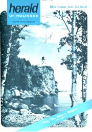 Herald of Holiness - March 9, 1966