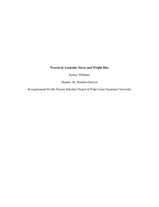 Kelsey Williams Cover Page